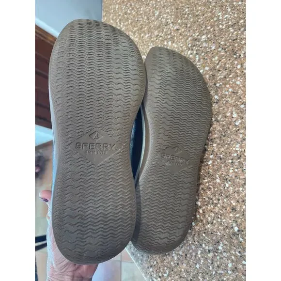 Sperry Caspian brown leather boat shoes 10.5 - Picture 6 of 7